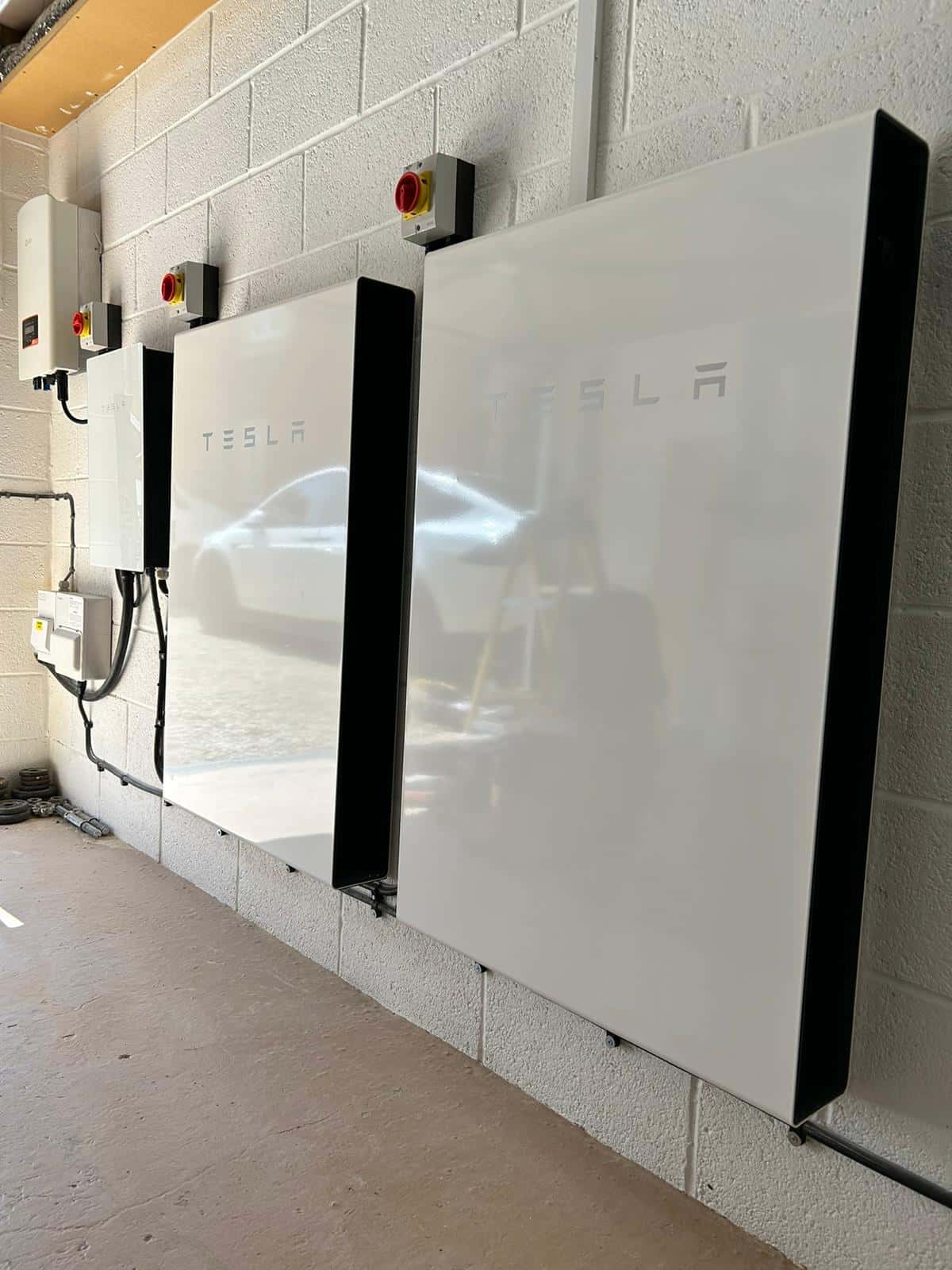 2 Tesla Powerwall 2s Installed in the Forest Of Dean.